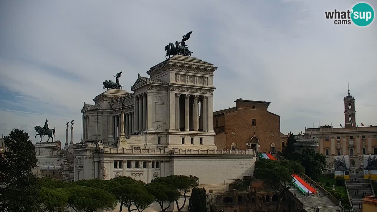 Roma Camera en vivo – Vittoriano webcam – Altare della Patria