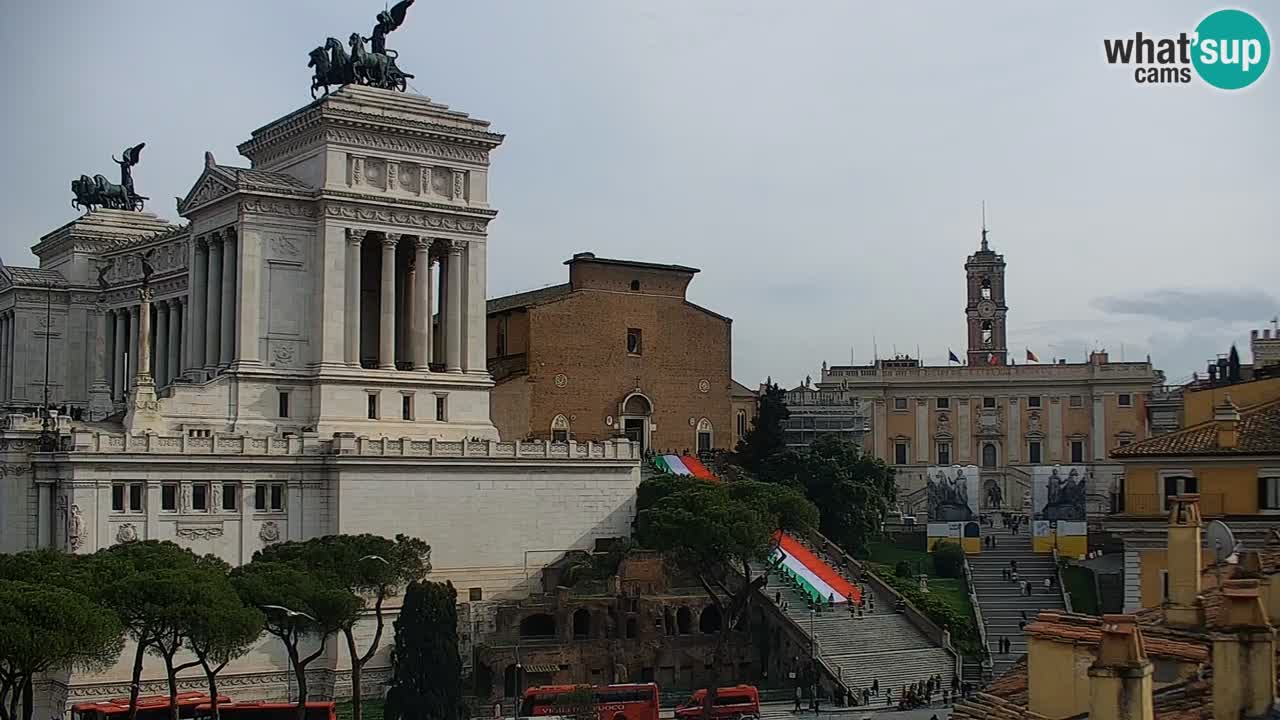 Roma Livecam – Vittoriano webcam – Altare della Patria