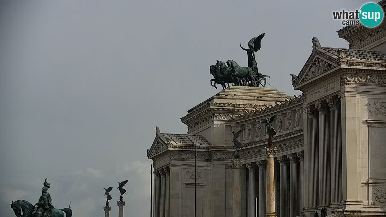 Roma Camera en vivo – Vittoriano webcam – Altare della Patria