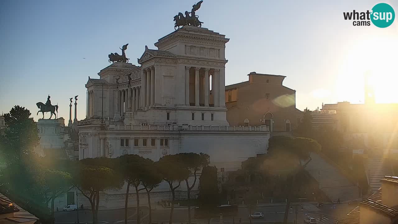 Roma Livecam – Vittoriano webcam – Altare della Patria