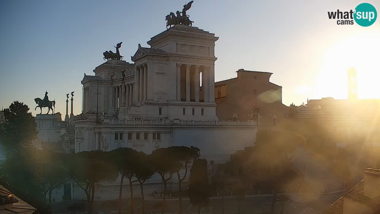 Rome Livecam – Vittoriano webcam – Altare della Patria