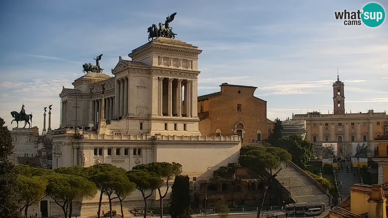 Roma Camera en vivo – Vittoriano webcam – Altare della Patria