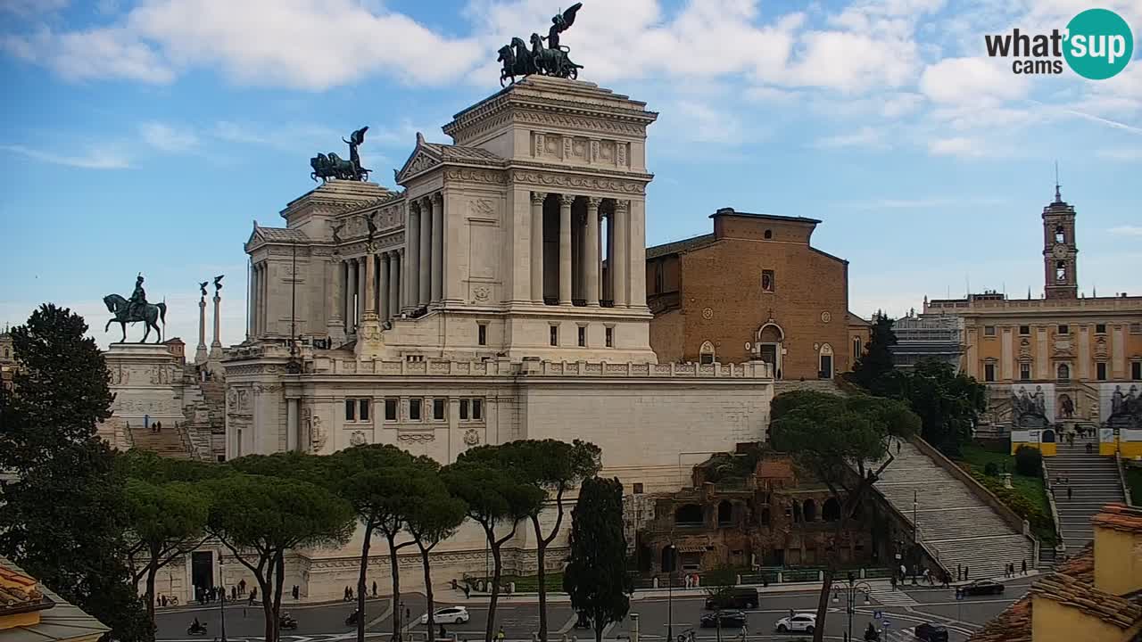 Roma Livecam – Vittoriano webcam – Altare della Patria