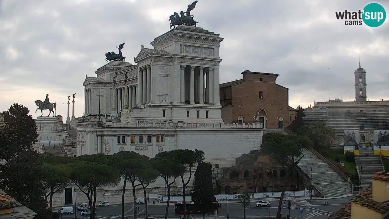 Roma Camera en vivo – Vittoriano webcam – Altare della Patria