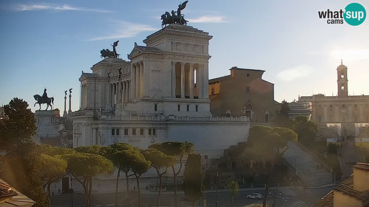 Rome Livecam – Vittoriano webcam – Altare della Patria