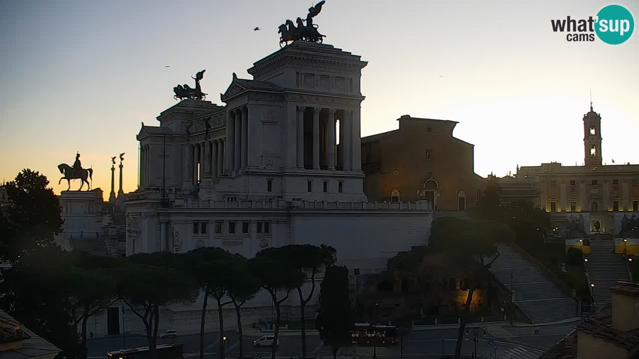 Roma Camera en vivo – Vittoriano webcam – Altare della Patria