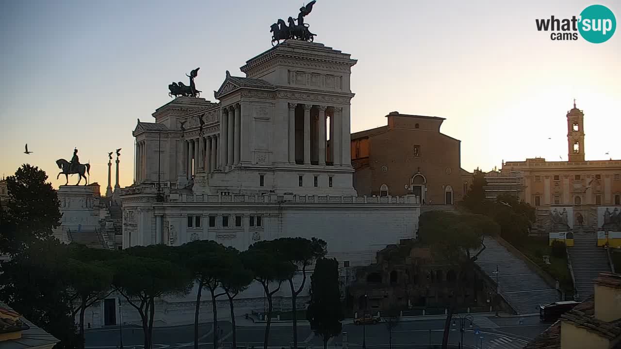 Roma Camera en vivo – Vittoriano webcam – Altare della Patria