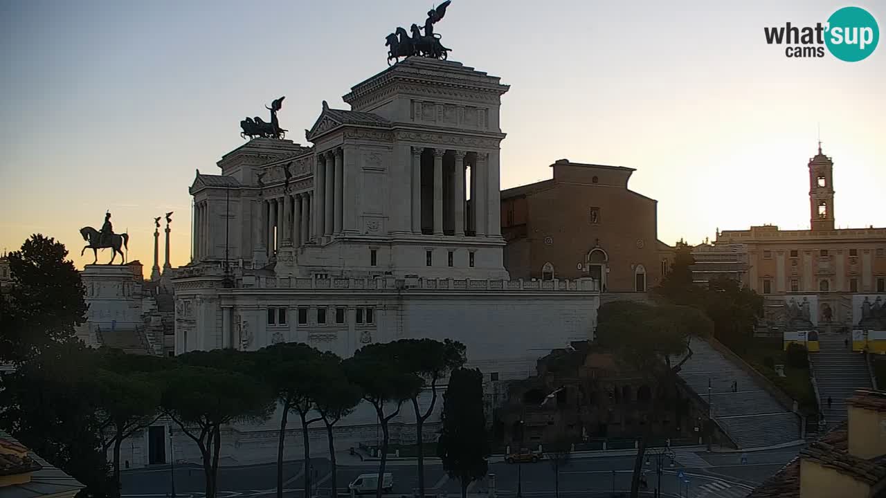 Rome Livecam – Vittoriano webcam – Autel de La Patrie