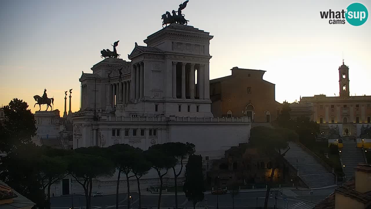 Rome Livecam – Vittoriano webcam – Altare della Patria