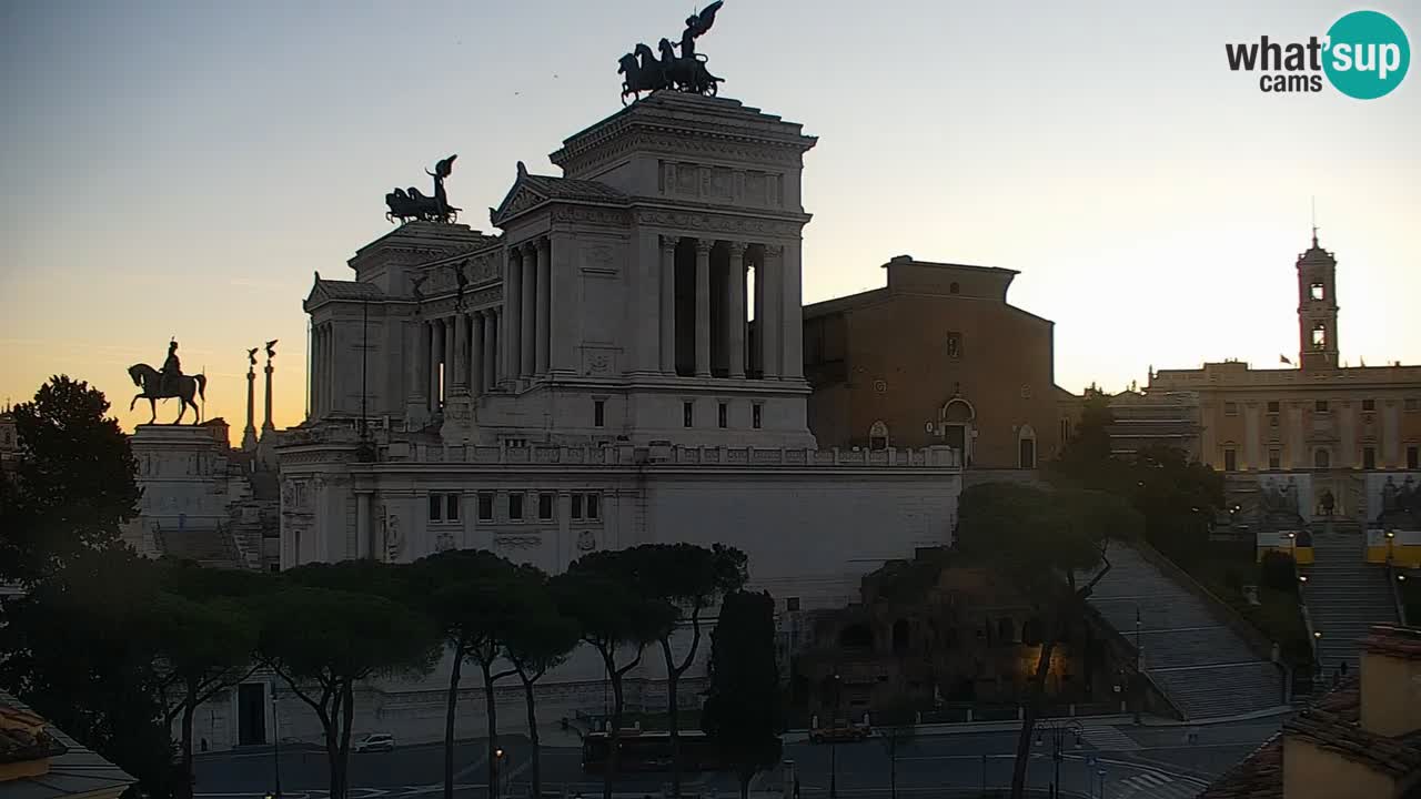 Rome Livecam – Vittoriano webcam – Altare della Patria