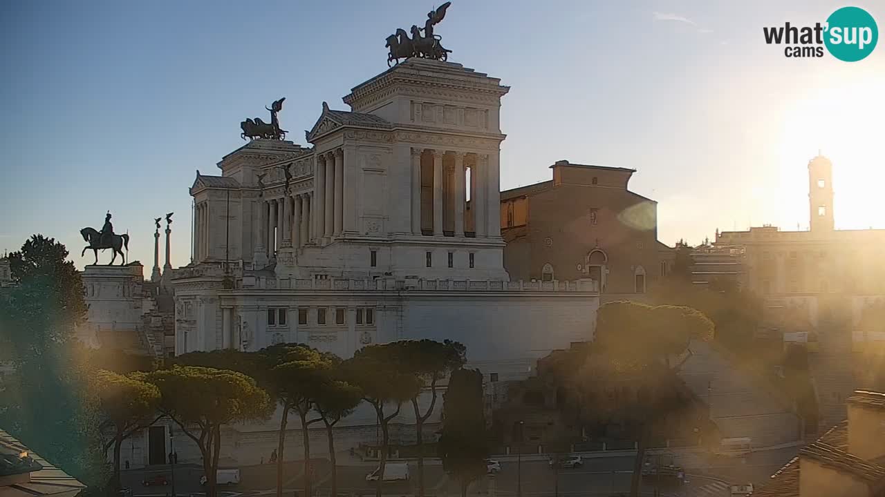 Roma Livecam – Vittoriano webcam – Altare della Patria