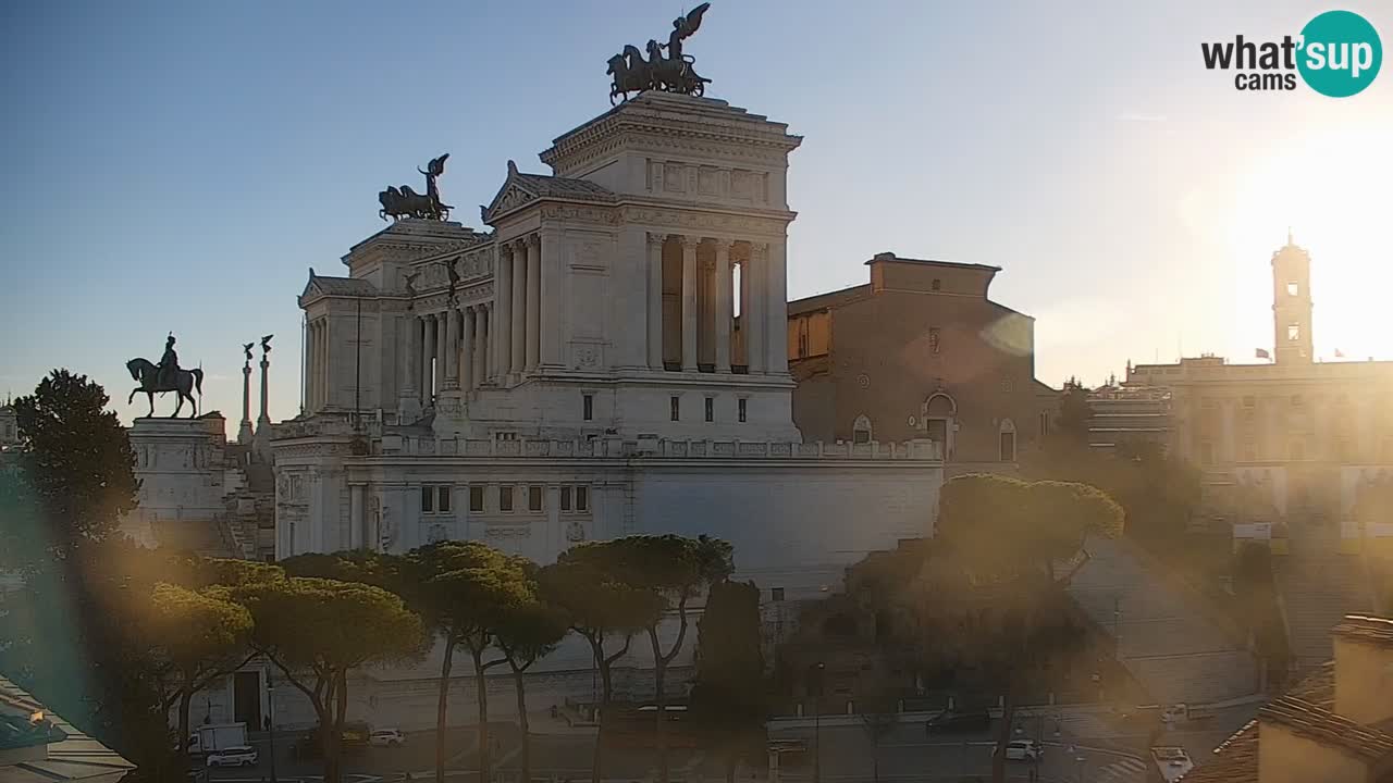 Rome Livecam – Vittoriano webcam – Autel de La Patrie