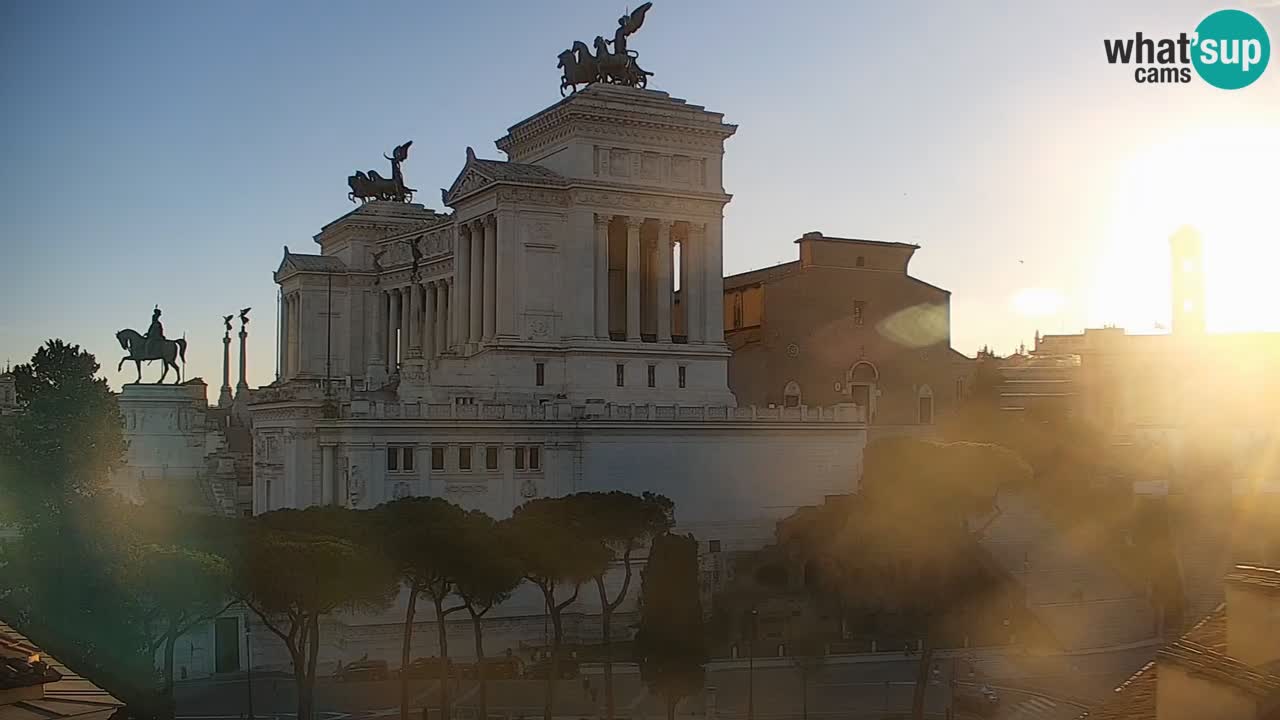 Rome Livecam – Vittoriano webcam – Autel de La Patrie