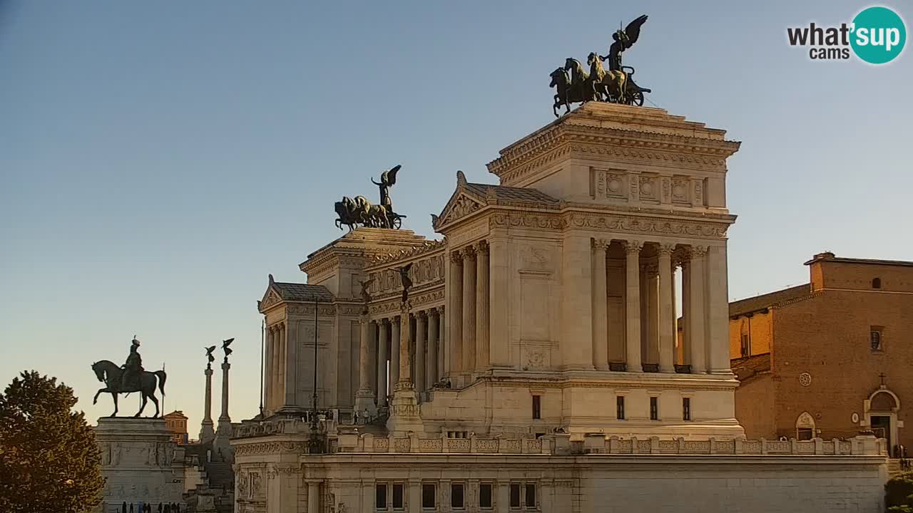 Rome Livecam – Vittoriano webcam – Altare della Patria