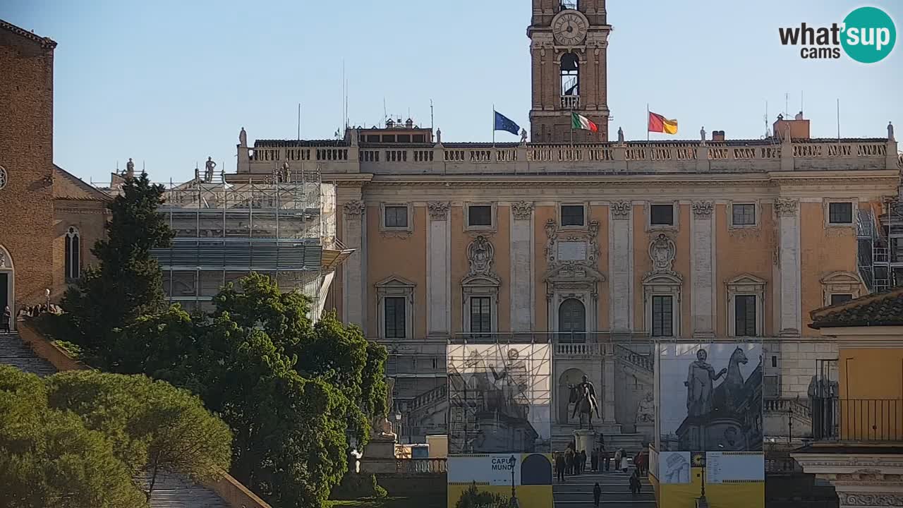 Rim Spletna kamera – Vittoriano – Oltar domovine