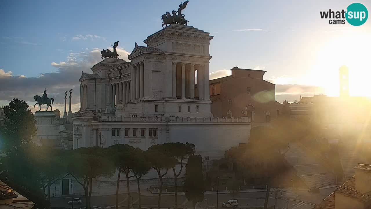 Roma Camera en vivo – Vittoriano webcam – Altare della Patria