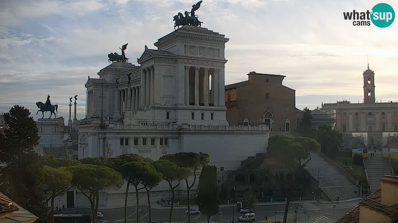 Roma Livecam – Vittoriano webcam – Altare della Patria