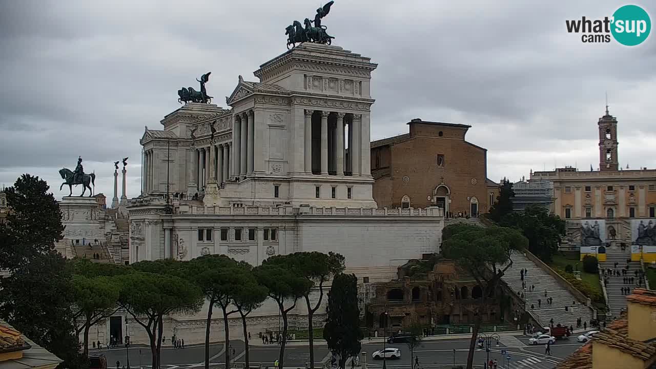 Roma Camera en vivo – Vittoriano webcam – Altare della Patria