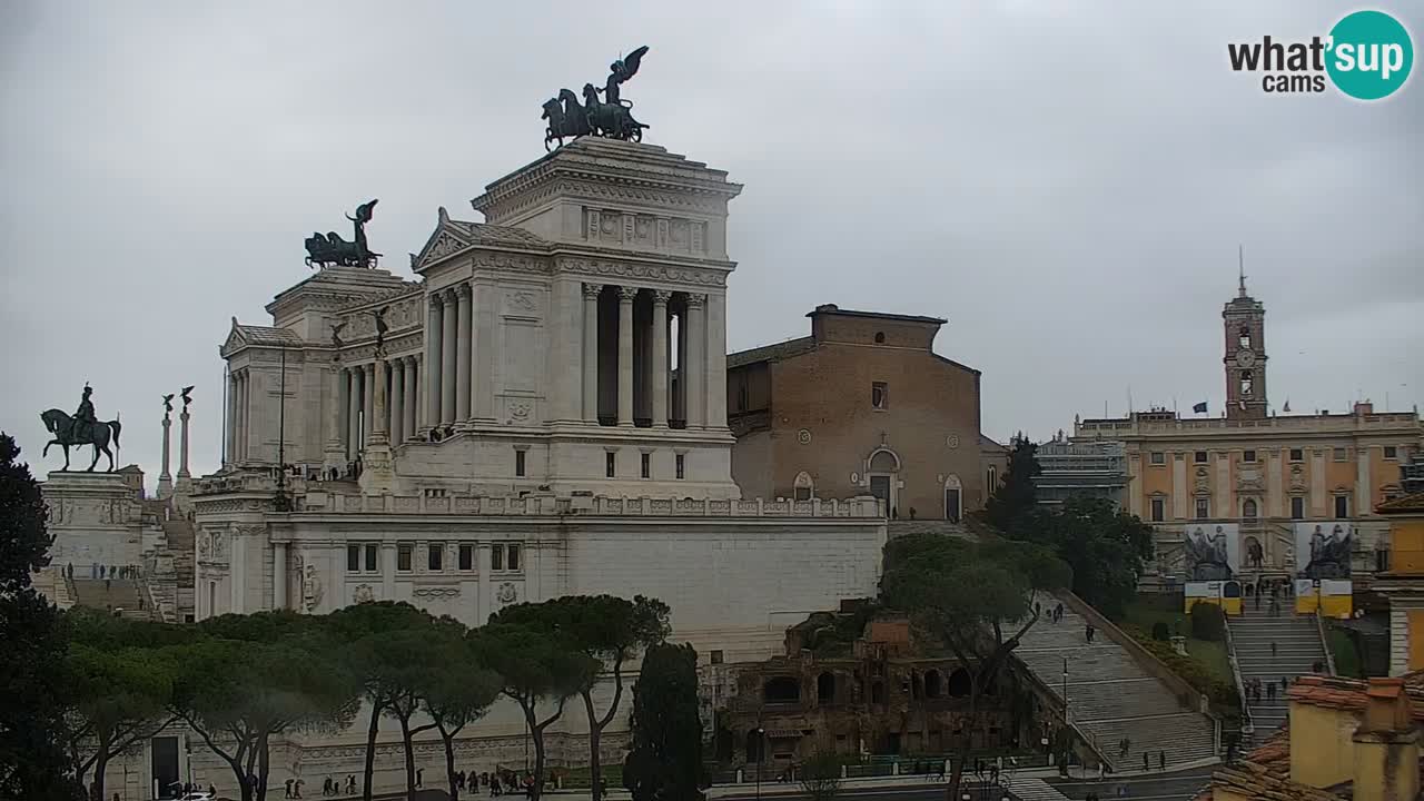 Rome Livecam – Vittoriano webcam – Autel de La Patrie