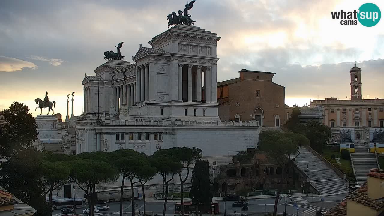 Rome Livecam – Vittoriano webcam – Autel de La Patrie