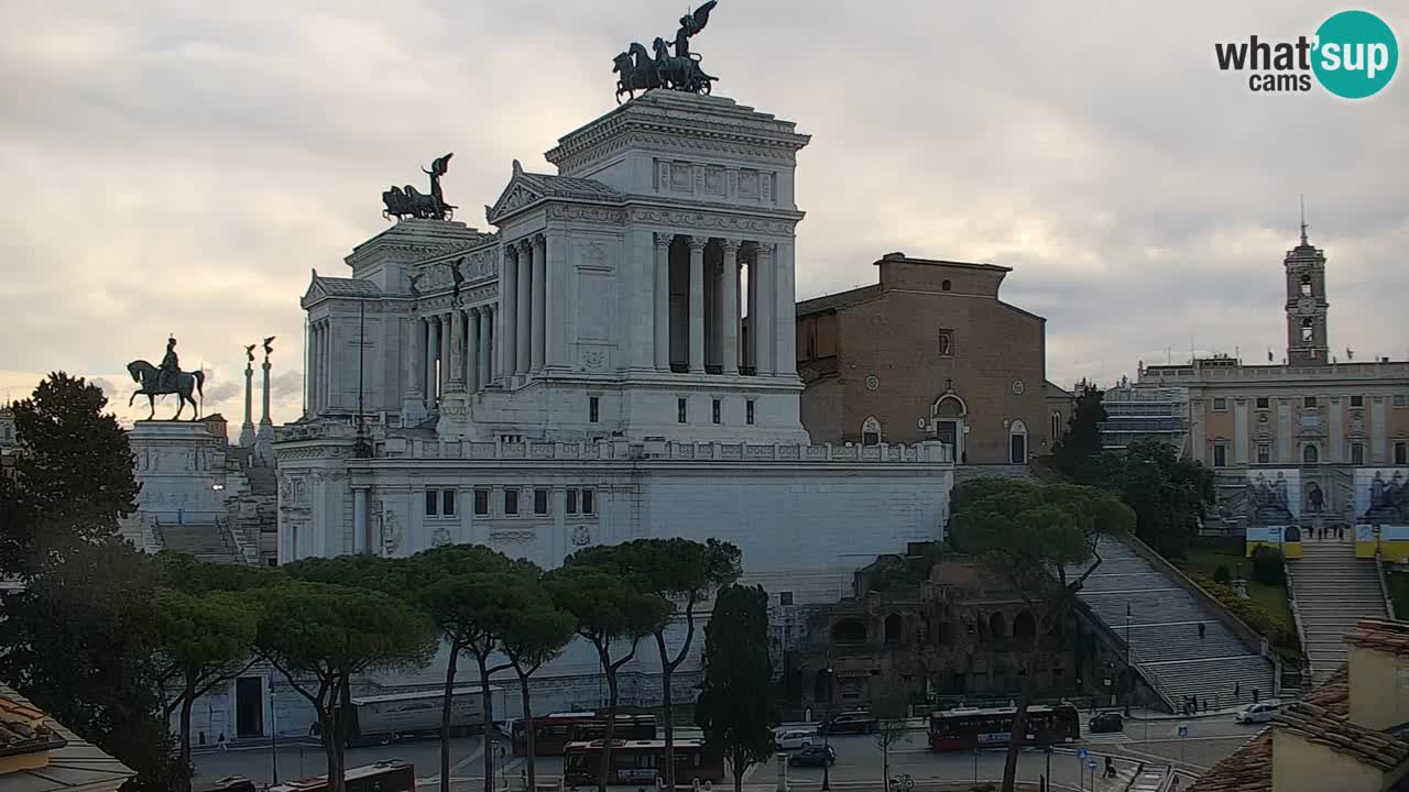 Rome Livecam – Vittoriano webcam – Autel de La Patrie