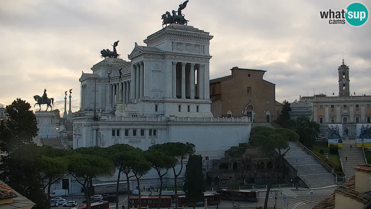 Rome Livecam – Vittoriano webcam – Autel de La Patrie