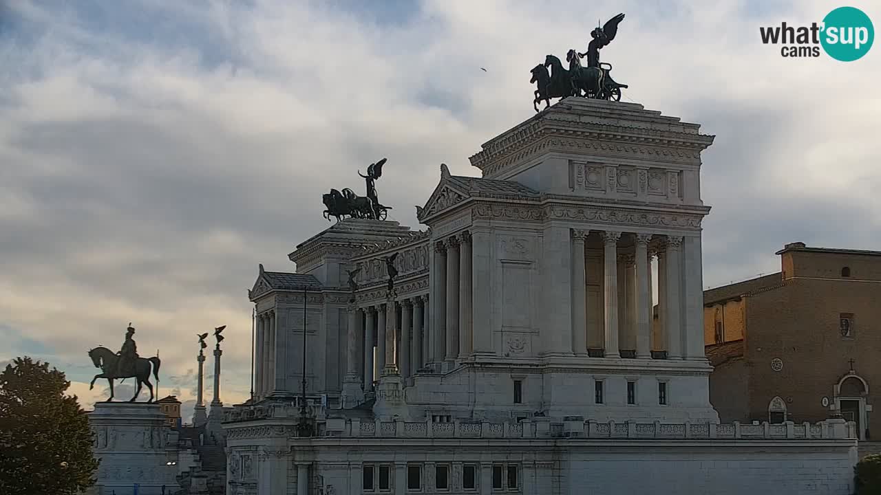 Roma Camera en vivo – Vittoriano webcam – Altare della Patria