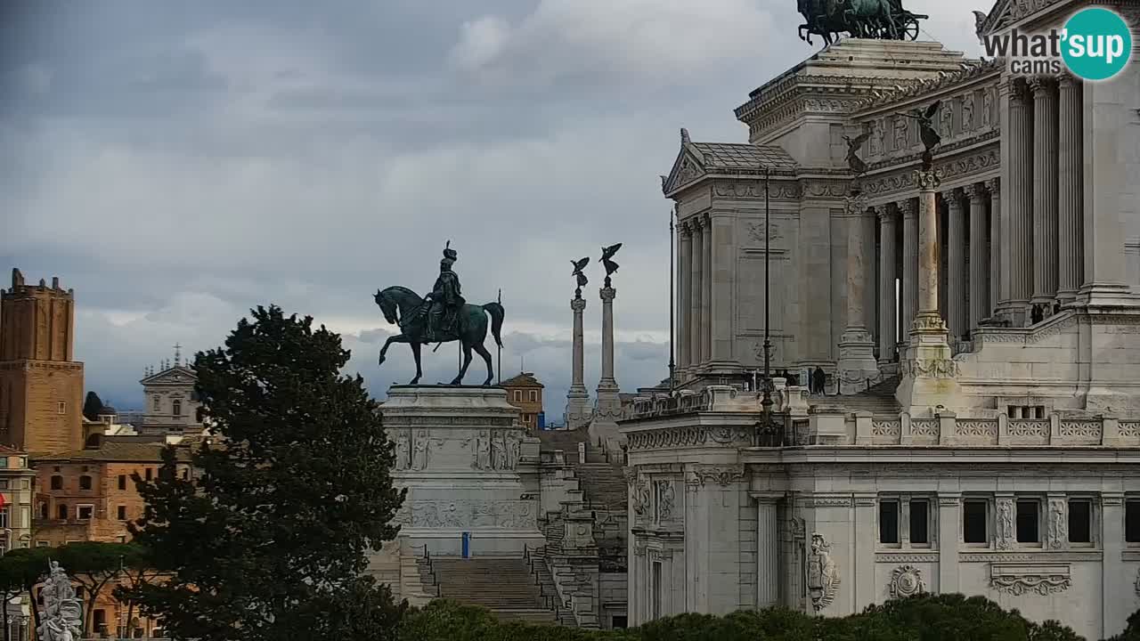 Rome Livecam – Vittoriano webcam – Autel de La Patrie