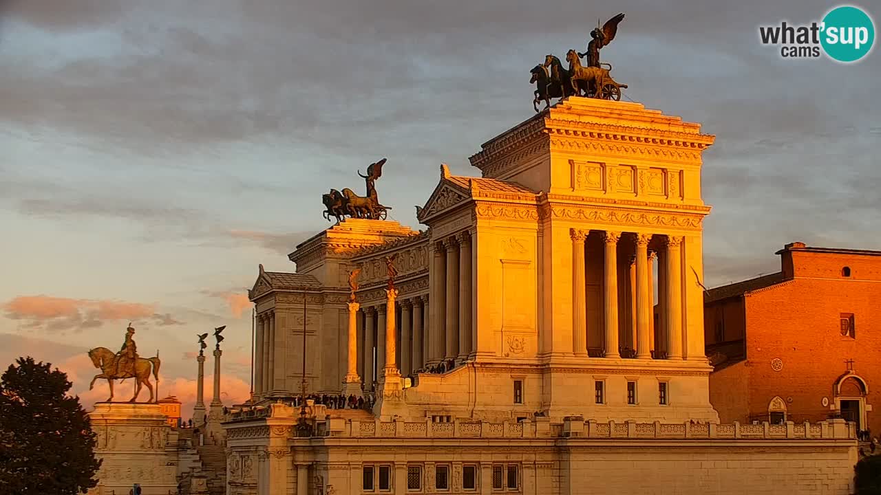 Roma Camera en vivo – Vittoriano webcam – Altare della Patria