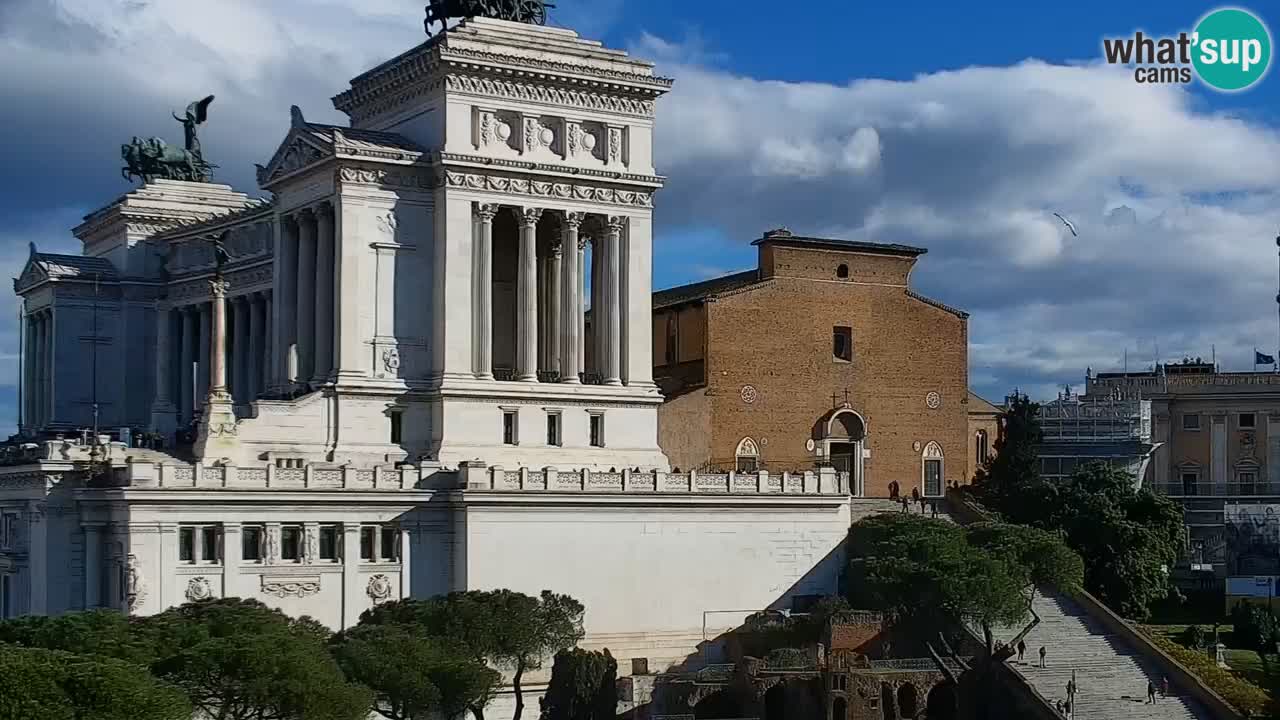 Rome Livecam – Vittoriano webcam – Autel de La Patrie