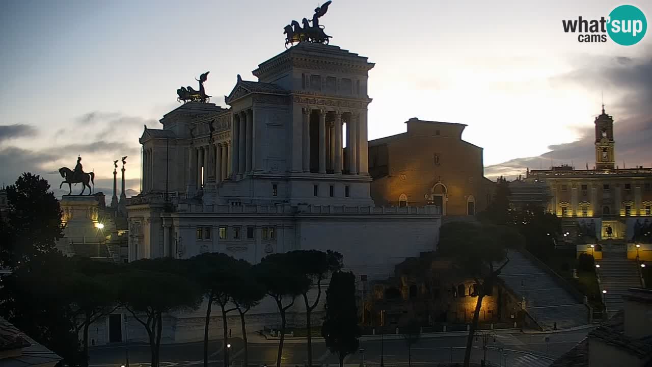 Rome Livecam – Vittoriano webcam – Autel de La Patrie