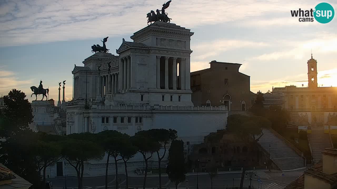 Rome Livecam – Vittoriano webcam – Autel de La Patrie