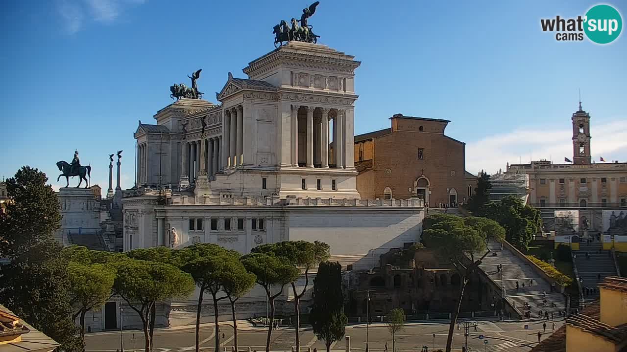 Roma Livecam – Vittoriano webcam – Altare della Patria