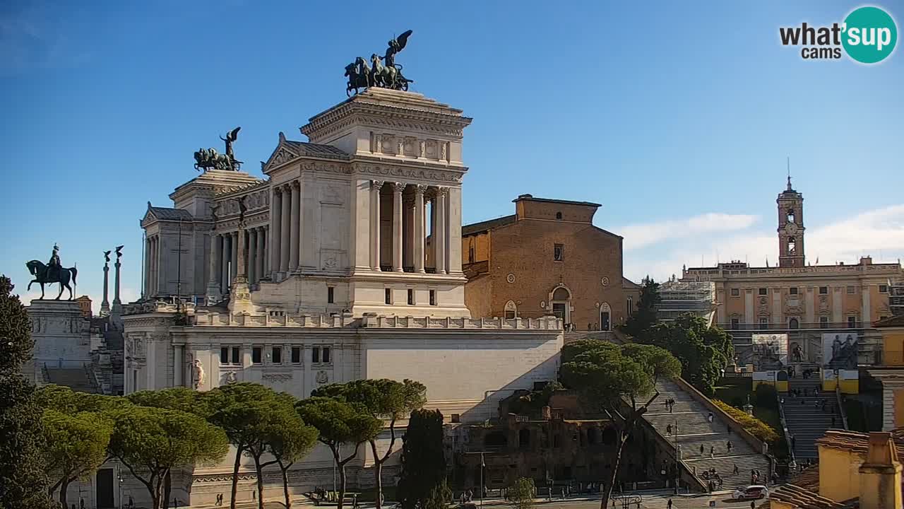 Roma Livecam – Vittoriano webcam – Altare della Patria