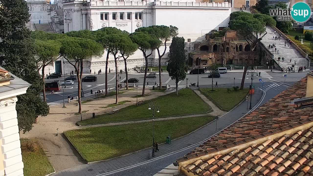 Rome Livecam – Vittoriano webcam – Autel de La Patrie