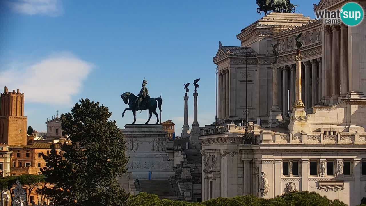 Roma Livecam – Vittoriano webcam – Altare della Patria