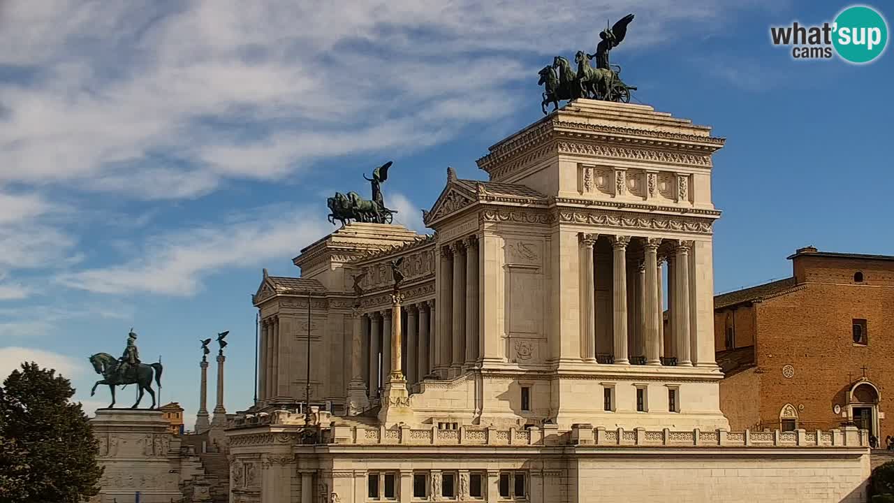 Roma Livecam – Vittoriano webcam – Altare della Patria