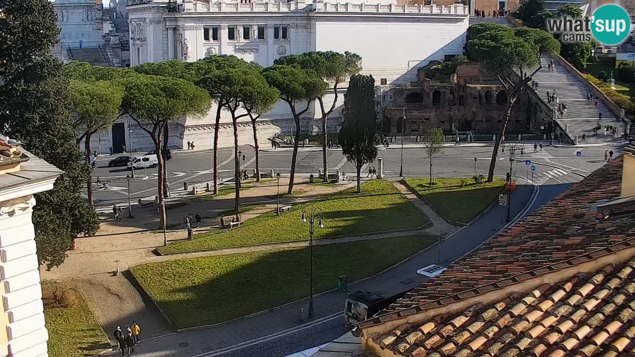 Roma Camera en vivo – Vittoriano webcam – Altare della Patria