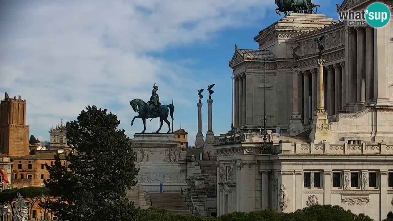 Roma Livecam – Vittoriano webcam – Altare della Patria