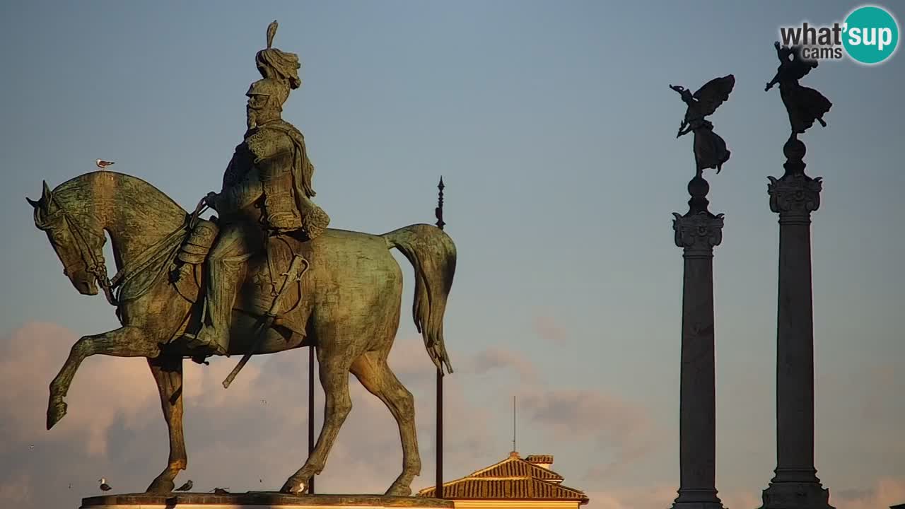 Roma Livecam – Vittoriano webcam – Altare della Patria