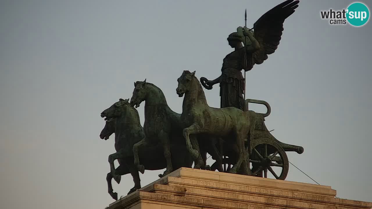 Roma Livecam – Vittoriano webcam – Altare della Patria