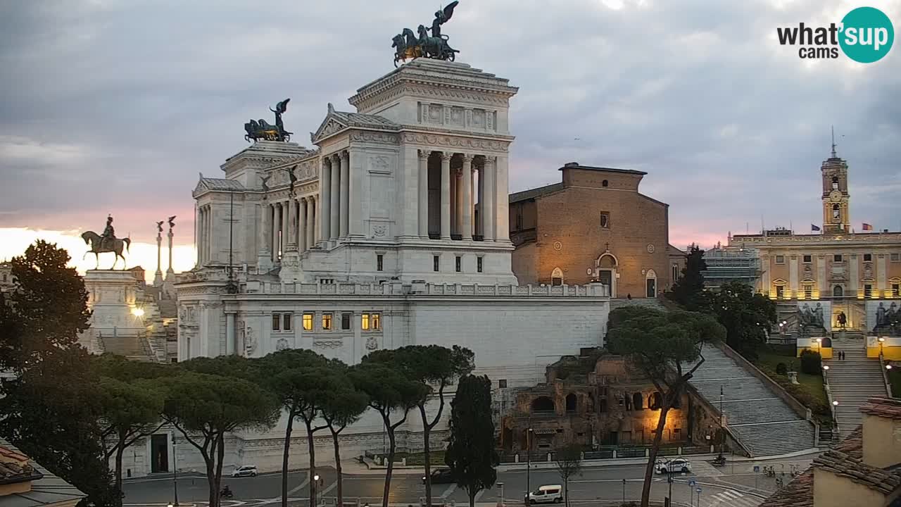 Rim Web kamera – Vittoriano – Altare della patria