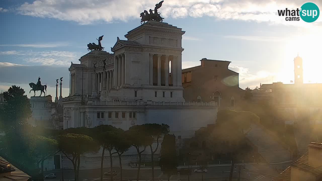 Rome Livecam – Vittoriano webcam – Autel de La Patrie