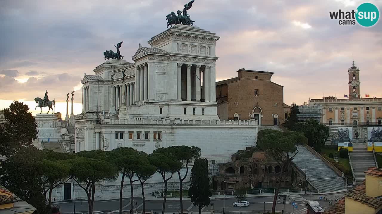 Rome Livecam – Vittoriano webcam – Altare della Patria