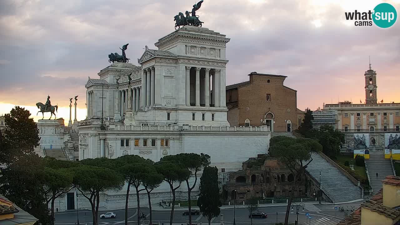 Rome Livecam – Vittoriano webcam – Altare della Patria