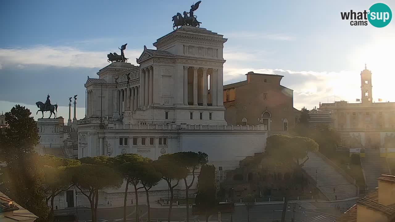 Rome Livecam – Vittoriano webcam – Autel de La Patrie