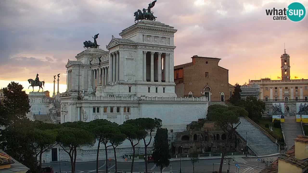 Rome Livecam – Vittoriano webcam – Altare della Patria