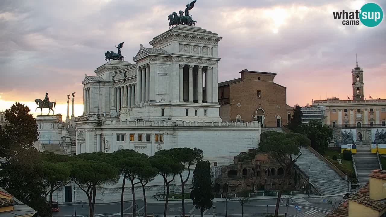 Rome Livecam – Vittoriano webcam – Autel de La Patrie