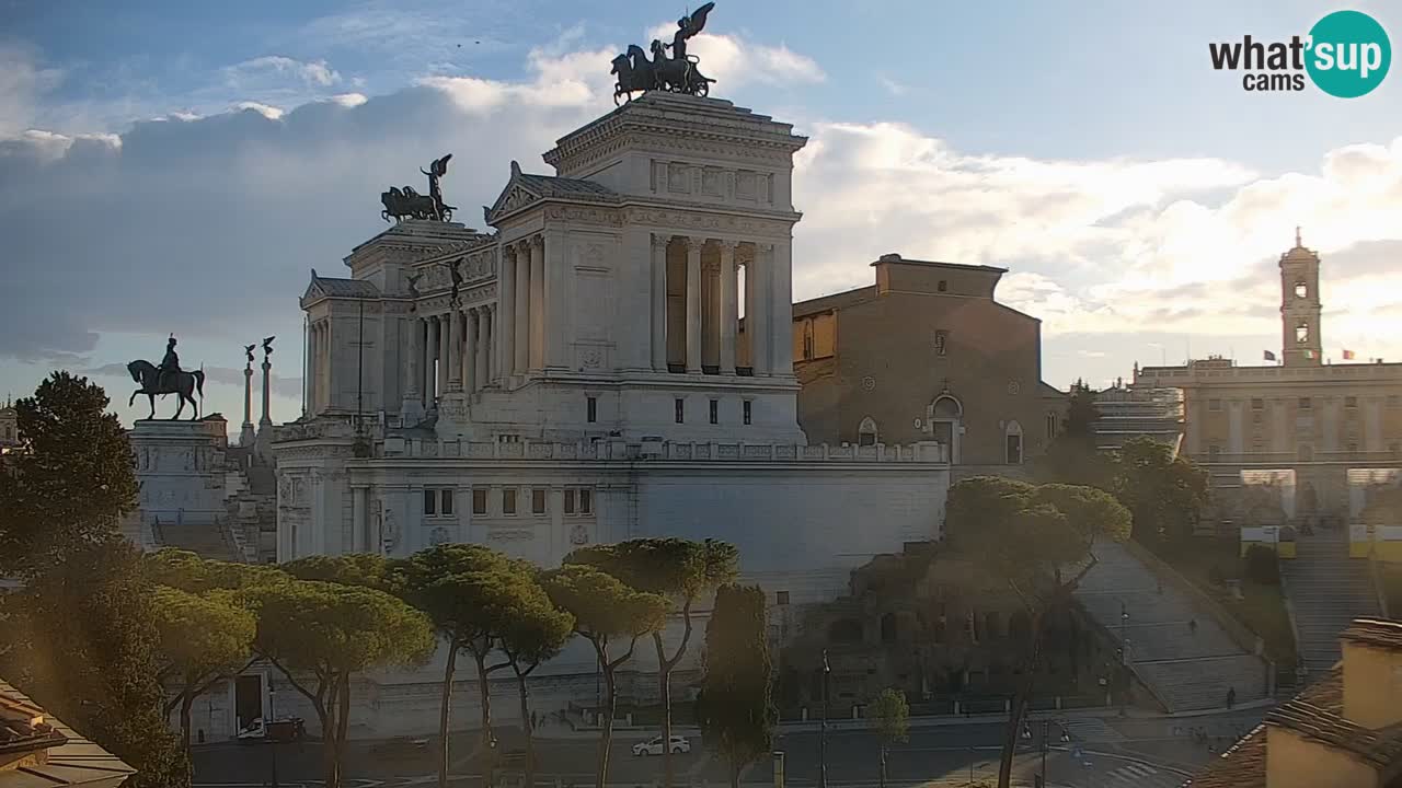 Rome Livecam – Vittoriano webcam – Autel de La Patrie