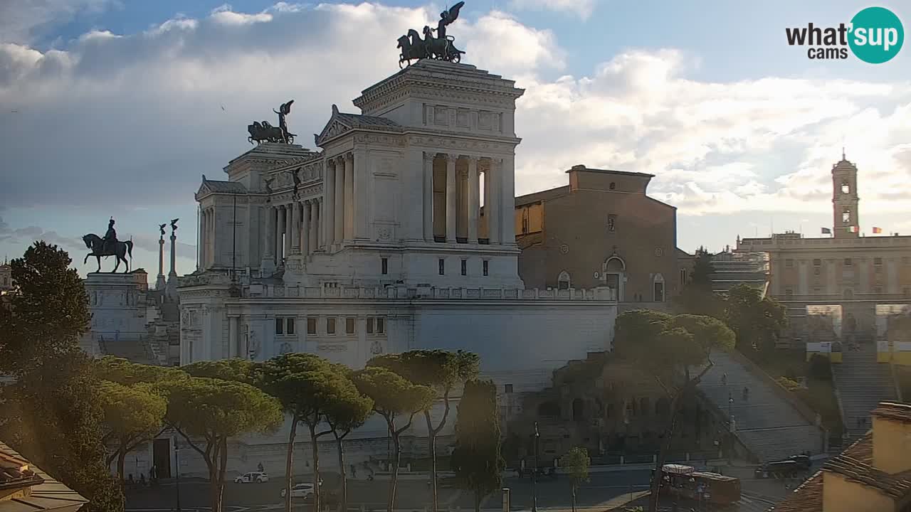 Roma Camera en vivo – Vittoriano webcam – Altare della Patria